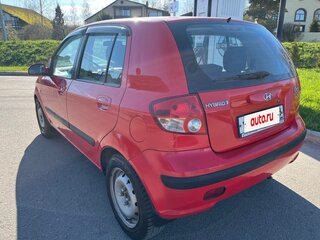 2004 Hyundai Getz I, красный, 315000 рублей, вид 4
