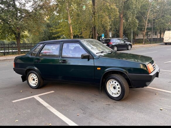 2001 Lada (ВАЗ) 21099, зелёный, 150000 рублей - вид 11
