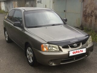 2002 Hyundai Accent II, серый, 219000 рублей, вид 1