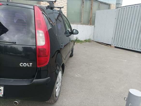 2008 Mitsubishi Colt CZ3 VI (Z20/Z30), чёрный, 350000 рублей - вид 10