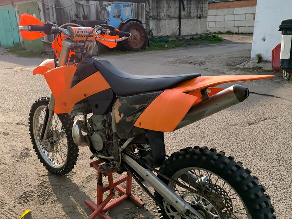 2004 KTM 200 EXC, оранжевый, 275000 рублей - вид 3
