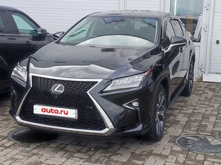 2016 Lexus RX 200t IV, чёрный, 3350000 рублей, вид 1