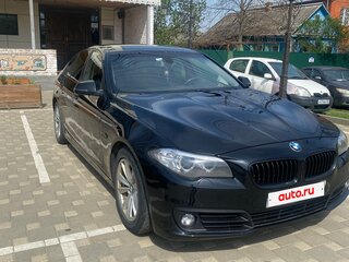 2014 BMW 5 серии 520i VI (F10/F11/F07) Рестайлинг, чёрный, 1690000 рублей, вид 3