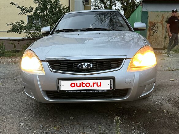 2009 Lada (ВАЗ) Priora I, серебристый, 375000 рублей - вид 4