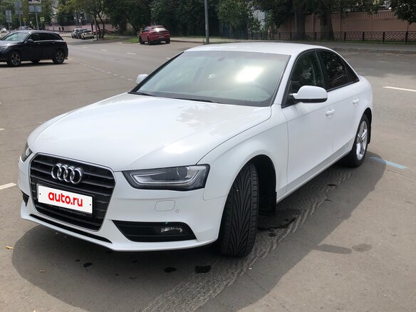 2012 Audi A4 IV (B8) Рестайлинг, белый, 1650000 рублей