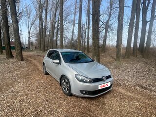 2011 Volkswagen Golf VI, серебристый, 550000 рублей, вид 3