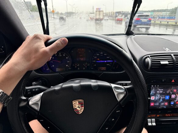 2008 Porsche Cayenne I Рестайлинг (957), чёрный, 2000000 рублей - вид 8
