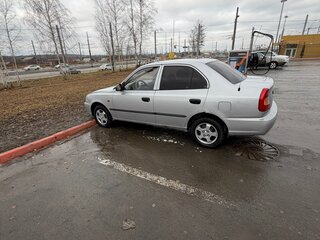 2006 Hyundai Accent ТагАЗ II, серебристый, 305000 рублей, вид 4