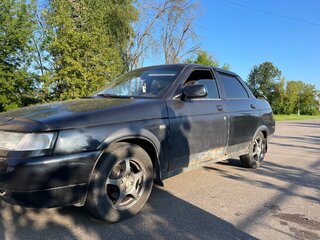 2006 Lada (ВАЗ) 2110, чёрный, 120000 рублей, вид 1