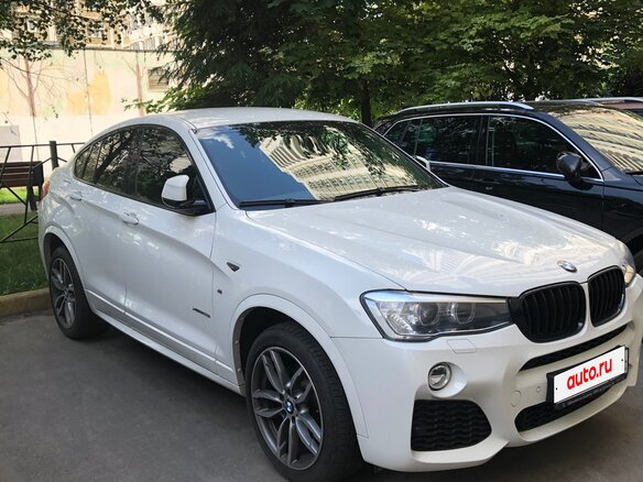 2018 BMW X4 28i I (F26), белый, 4600000 рублей - вид 2