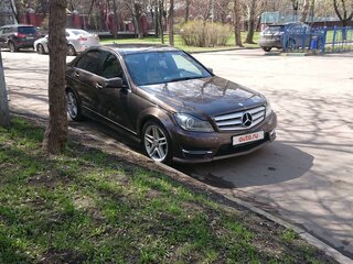 2013 Mercedes-Benz C-Класс 250 III (W204) Рестайлинг, коричневый, 1580000 рублей, вид 1