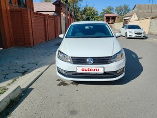 2018 Volkswagen Polo V Рестайлинг, белый, 1200000 рублей, вид 2