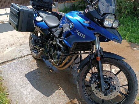 2017 BMW F 700 GS, синий, 818955 рублей, вид 1