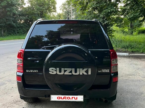 2008 Suzuki Grand Vitara II Рестайлинг, чёрный, 1100000 рублей - вид 14