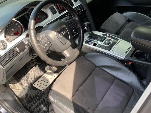 2010 Audi A6 III (C6) Рестайлинг, серый, 1400000 рублей - вид 12
