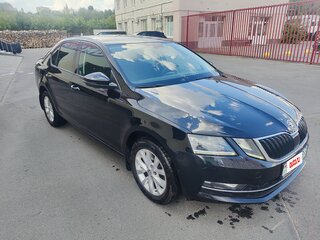 2018 Skoda Octavia III (A7) Рестайлинг, чёрный, 1332510 рублей, вид 3