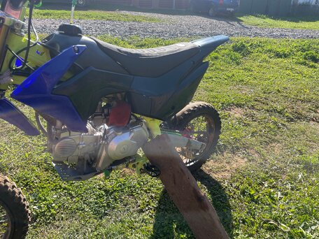 2021 Motoland MX 140, зелёный, 70000 рублей, вид 3