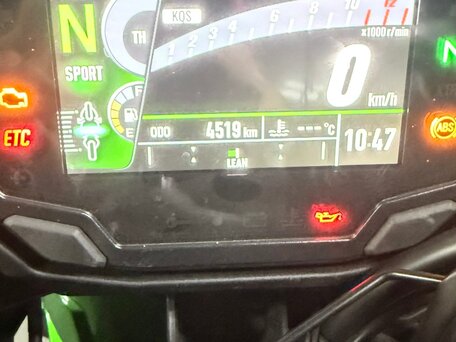 2023 Kawasaki Ninja 1000 SX, зелёный, 1200000 рублей, вид 5