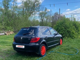 2005 Peugeot 307 I Рестайлинг, чёрный, 350000 рублей, вид 5