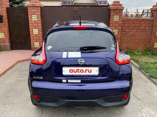 2017 Nissan Juke I Рестайлинг, синий, 1390000 рублей, вид 3