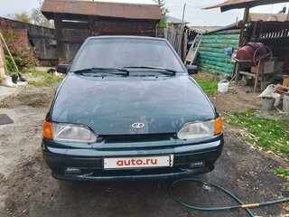 2007 Lada (ВАЗ) 2114, зелёный, 300000 рублей, вид 1