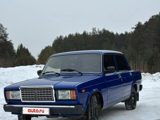 2007 Lada (ВАЗ) 2107, синий, 295000 рублей, вид 4