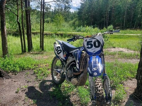 2009 Yamaha YZ250F, синий, 270000 рублей, вид 2