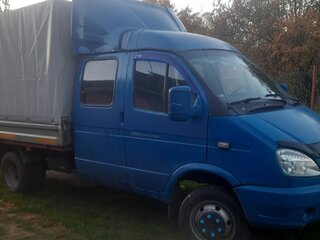 2010 ГАЗ ГАЗель (33023/330273) Фермер, синий, 880000 рублей, вид 3