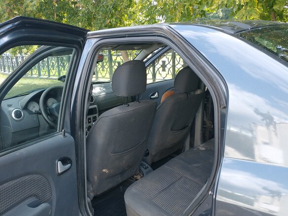 2008 Renault Logan I, чёрный - вид 19
