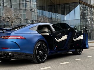 2022 Mercedes-Benz AMG GT 4-Door Coupe 43 I, синий, 10000000 рублей, вид 4
