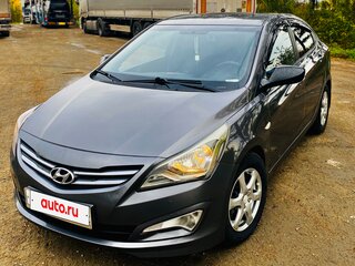 2016 Hyundai Solaris I Рестайлинг, серый, 1100000 рублей, вид 2