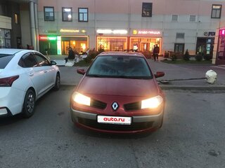 2007 Renault Megane II Рестайлинг, красный, 299000 рублей, вид 3