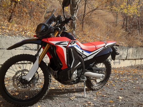 2017 Honda CRF 250L Rally, красный, 725000 рублей, вид 2
