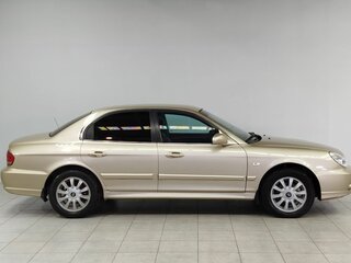 2006 Hyundai Sonata ТагАЗ IV (EF) Рестайлинг, бежевый, 502000 рублей, вид 4