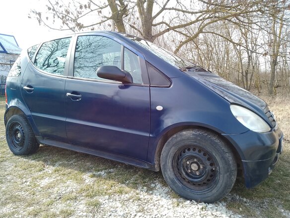 1999 Mercedes-Benz A-Класс 140 I (W168), синий, 275000 рублей - вид 4