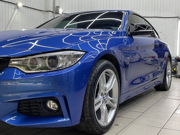 2014 BMW 4 серии 420i xDrive F32/F33/F36, синий, 2450000 рублей - вид 17