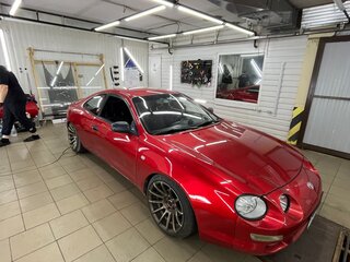 1996 Toyota Celica VI (T200) Рестайлинг, красный, 950000 рублей, вид 3