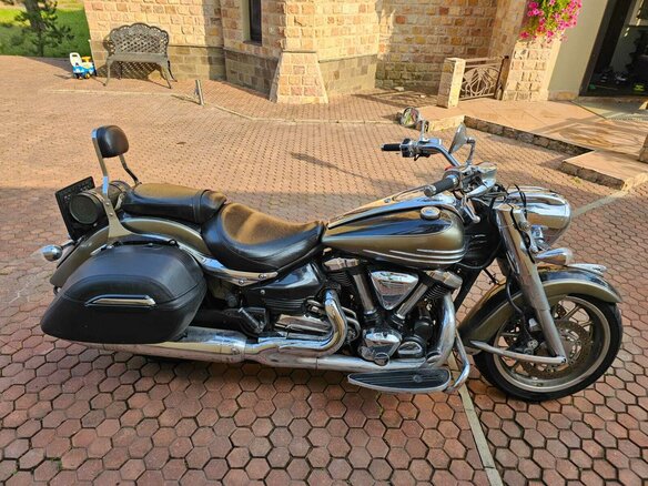 2006 Yamaha XV 1900, чёрный - вид 1