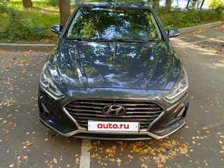 2018 Hyundai Sonata VII (LF) Рестайлинг, серый, 1170000 рублей, вид 1