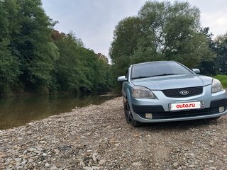 2007 Kia Rio II, серебристый, 499000 рублей, вид 1
