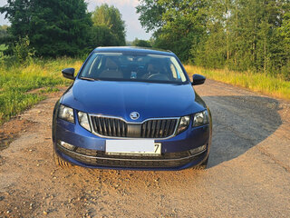 2019 Skoda Octavia III (A7) Рестайлинг, синий, 1200000 рублей, вид 2