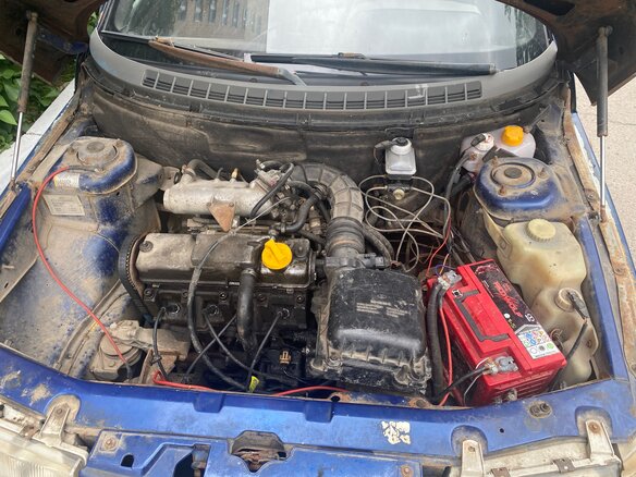 2002 Lada (ВАЗ) 2110, синий, 100000 рублей - вид 6