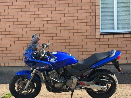 2001 Honda CB 600F Hornet, синий, 375000 рублей, вид 5