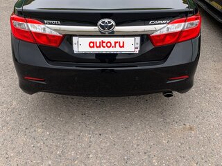 2012 Toyota Camry VII (XV50), чёрный, 1700000 рублей, вид 4