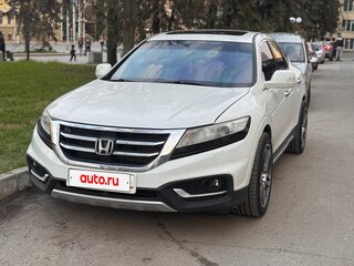 2013 Honda Crosstour I Рестайлинг, белый, 1550000 рублей, вид 1
