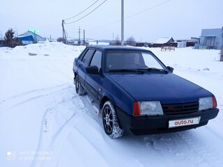 1999 Lada (ВАЗ) 21099, синий, 310000 рублей, вид 3