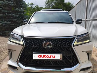 2016 Lexus LX 570 III Рестайлинг 2, белый, 7950000 рублей, вид 1