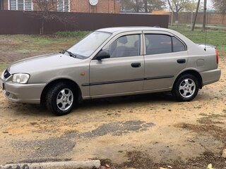 2008 Hyundai Accent ТагАЗ II, бежевый, 500000 рублей, вид 4