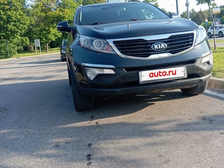 2012 Kia Sportage III, чёрный, 980000 рублей, вид 4