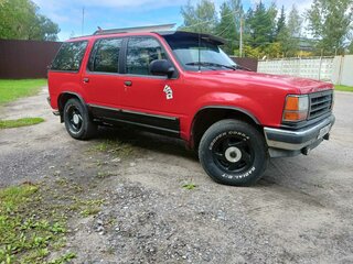 1991 Ford Explorer I, красный, 250000 рублей, вид 3